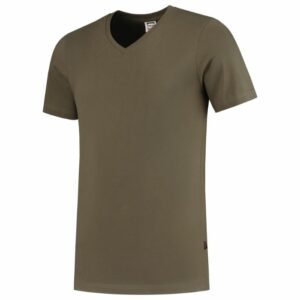 Tricorp T-Shirt V Hals Fitted 101005 - Army