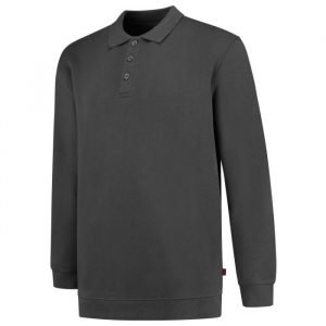 Tricorp Polosweater Boord 60°C Wasbaar 301016 - Darkgrey