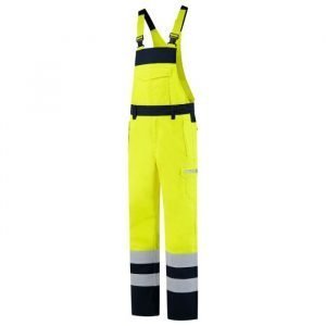 Tricorp Amerikaanse Overall Multinorm Bicolor 753011 - Fluor Yellow-Ink
