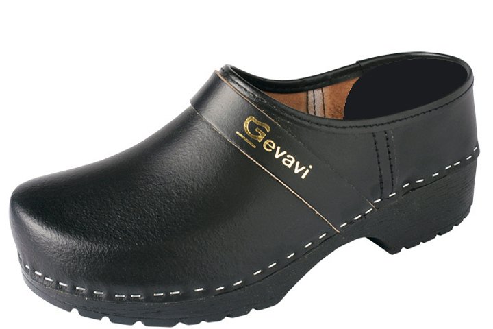 Gevavi – 1550/00 gesloten schoenklomp PU zwart