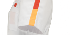 De Berkel PLEUN 26 WIT/rood/oranje
