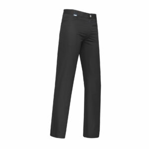 De Berkel TOBY - Heren 5 pocket broek zwart - zwart