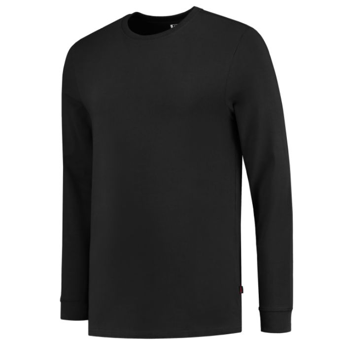 Tricorp T-Shirt Lange Mouw 60°C Wasbaar 101015 - Black