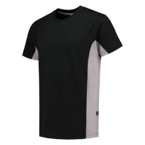 Tricorp T-Shirt Bicolor 102004 - Black-Grey
