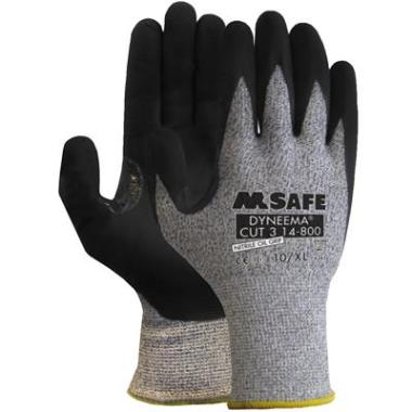 M-Safe 14-800 Dyneema Cut 3 handschoen - zwart/grijs