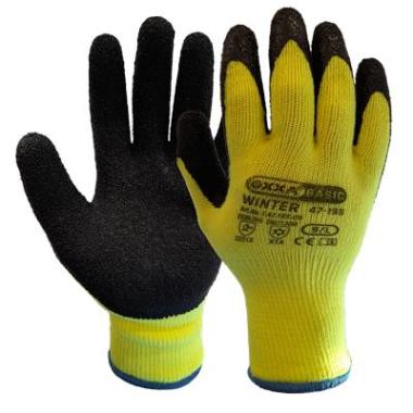 OXXA® Winter 47-195 handschoen - zwart/geel