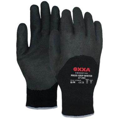 OXXA® Maxx-Grip-Winter 47-280 handschoen - zwart