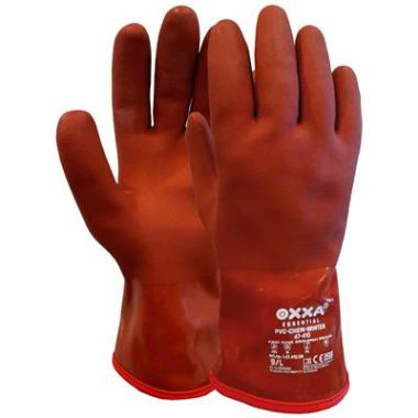 OXXA® PVC-Chem-Winter 47-410 handschoen - rood