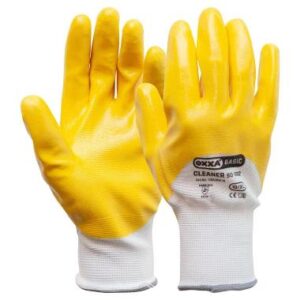 OXXAÂ® Cleaner 50-002 handschoen - geel/wit