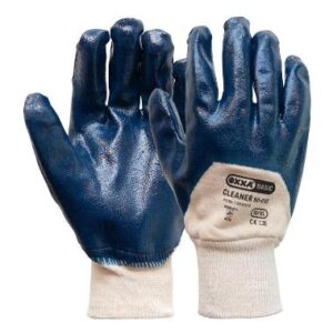 OXXAÂ® Cleaner 50-010 handschoen - blauw/wit