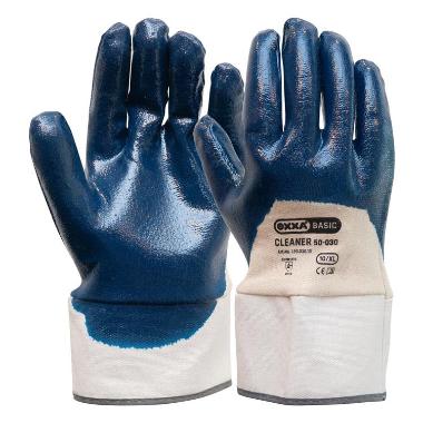 OXXA® Cleaner 50-030 handschoen - blauw/wit