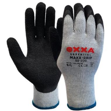 OXXA® Maxx-Grip 50-230 handschoen - zwart/grijs
