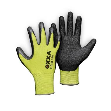 OXXA® X-Grip-Lite 51-025 handschoen - zwart/geel
