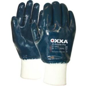 OXXA X-Nitrile-Pro 51-052 handschoen - blauw/wit
