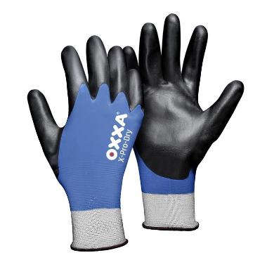 OXXA® X-Pro-Dry 51-300 handschoen - zwart/blauw
