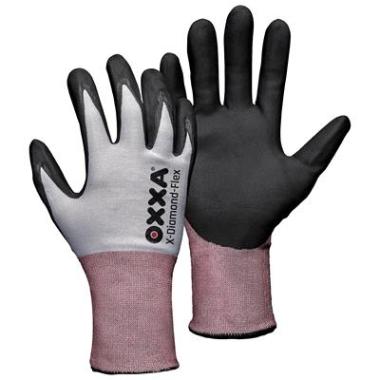 OXXA X-Diamond-Flex 51-760 handschoen - zwart/blauw