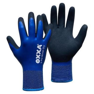 OXXA® X-Pro-Winter-Dry 51-870 handschoen - zwart/blauw