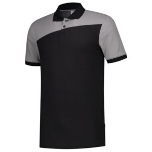Tricorp Poloshirt Bicolor Naden 202006 - Black-Grey