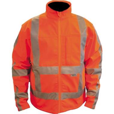 M-Wear 1316 softshell jas RWS - fluo oranje
