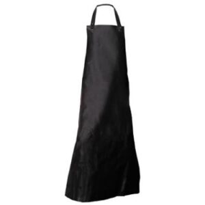Werkschort PVC/katoen 90 x 110 cm - bruin