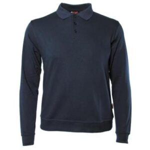 M-Wear 6140 polosweater - marineblauw