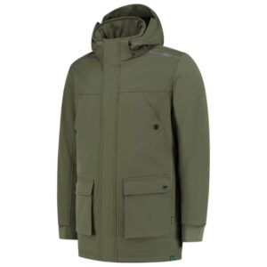 Winter Softshell Parka Rewear 402713 - Army