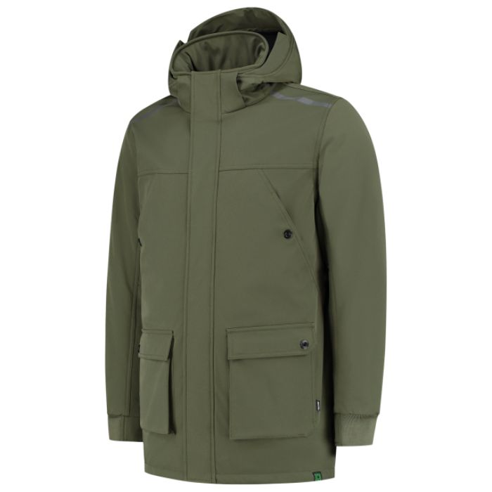 Winter Softshell Parka Rewear 402713 - Army