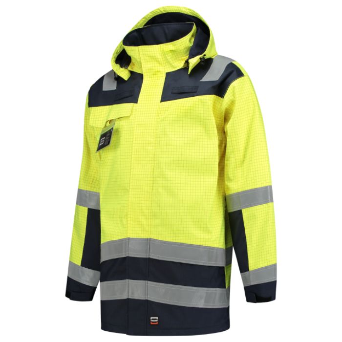 Tricorp Parka Multinorm Bicolor 403009 - Fluor Yellow-Ink