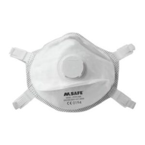 M-Safe 6330 stofmasker FFP3 NR met uitademventiel - wit