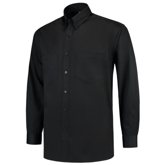 Tricorp Werkhemd Lange Mouw Basis 701004 - Black