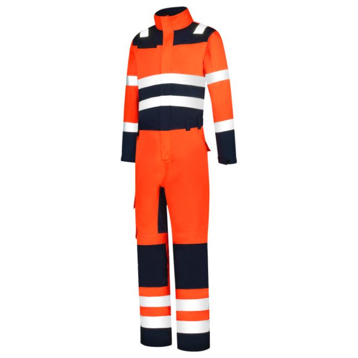 Tricorp Overall High Vis Bicolor 753009 - Fluor Orange-Ink