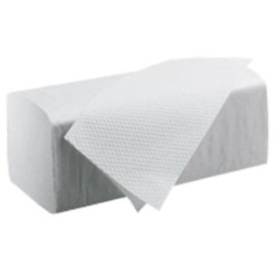 2-laags vouwhanddoek, Z-vouw, 23x25 cm, 3200 vellen - standaard