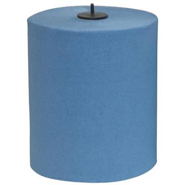 2-laags handdoekrol, blauw - blauw