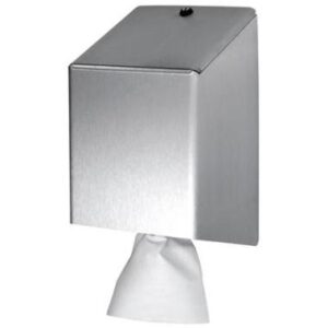 Midibox dispenser RVS - zilvergrijs
