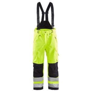 Blåkläder Shell werkbroek High Vis 18671977 - High Vis Geel/Zwart