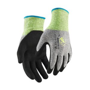 Blåkläder Handschoenen snijbestendig Nitril-gecoat 22803946 - Zwart melange/Grijs