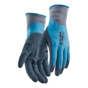 Blåkläder Werkhandschoen ongevoerd, latex gedipt 29641452 - Ocean blauw