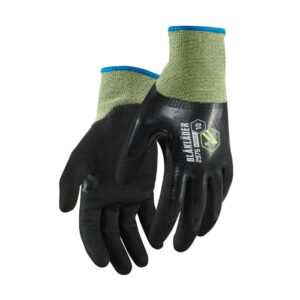 Blåkläder Snijbestendige handschoenen waterbestendig nitril-gecoat 29751476 - Zwart