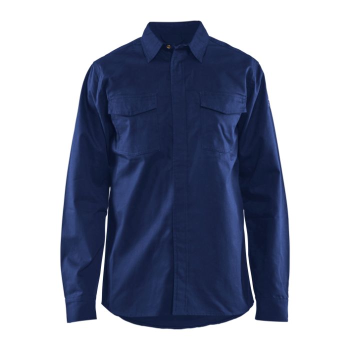 Blåkläder Vlamvertragend overhemd 32261504 - Marineblauw