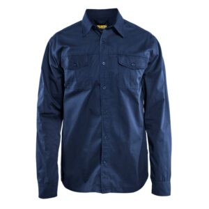 Blåkläder Overhemd Twill 32981190 - Marineblauw