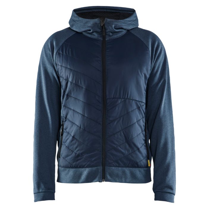 Blåkläder Hybride sweater 34632533 - Gevoelloos blauw/Donkerblauw