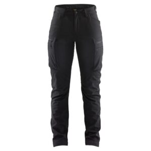 Blåkläder Dames softshell service winterwerkbroek 71772513 - Zwart