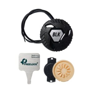 Blåkläder Reparatieset Freelock Hoge veiligheidsschoenen B1010000 - Zwart/Medium grijs