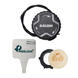 Blåkläder Reparatieset Freelock Veiligheidsschoenen B1020000 - Zwart/Medium grijs
