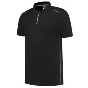 Poloshirt Accent 202703 - Black-Grey