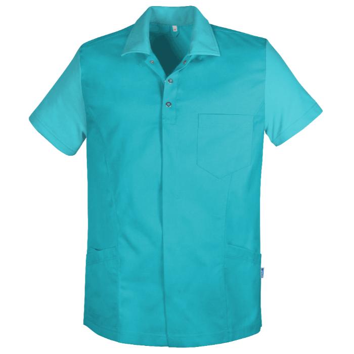 De Berkel SOLAS Unisex jack Piqué turquoise - turquoise