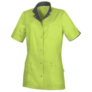 De Berkel RITA Damesjack Tencel anijsgroen/antraciet - anijsgroen/antraciet