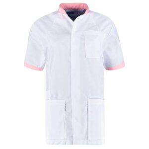 De Berkel FLORIS Unisex jack wit/roze - wit/roze