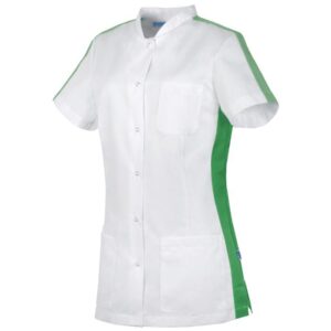 De Berkel KRISTEL Damesjack wit/groen - wit/groen