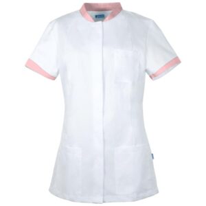De Berkel FLEUR Damesjack wit/roze - wit/roze